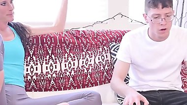 Stepmom Sofie Marie Gives Stepson Her Asshole To Fuck Deeply