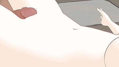 hard fucked a young bitch right in her office without a condom