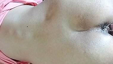 Indian Wife Takes Thick Black Fake Dick In Front Of Husband &ndash; Full HD Hindi Sex Video, SLIM GIRL, DESIFILMY45