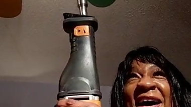 Funny Ebony Mature