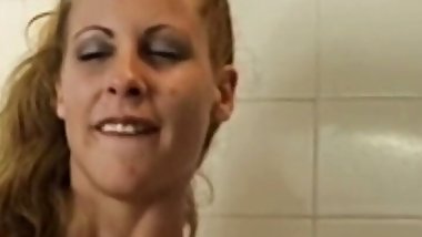 Wet MILF Wifey Masturbates In Her Shower Moment Session