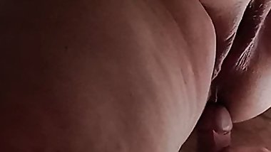 morning sex with my wife in the kitchen before work, close up