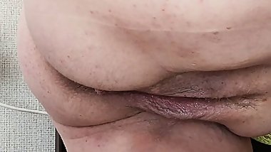 morning sex with my wife in the kitchen before breakfast, close up