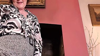 AuntJudys - 58yo Amateur GILF Mrs. Kugar in Pantyhose